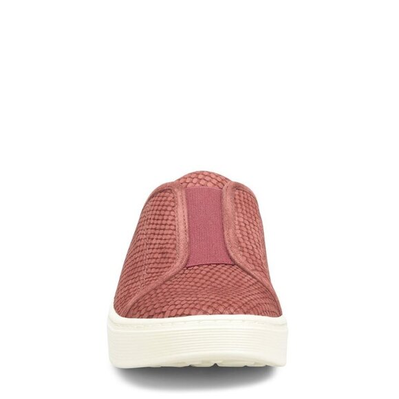 Sofft Beekon 7m Rustic red slide sneaker slip on elastic snakeskin - Picture 6 of 12